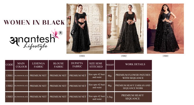 Women In Black By Anantesh Party Wear Lehenga Choli Orders In India